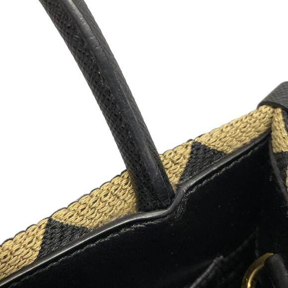 PRADA Prada Symbol Embroidered Fabric Mini Bag Tote Bag 1BA355 - Picture 15 of 16